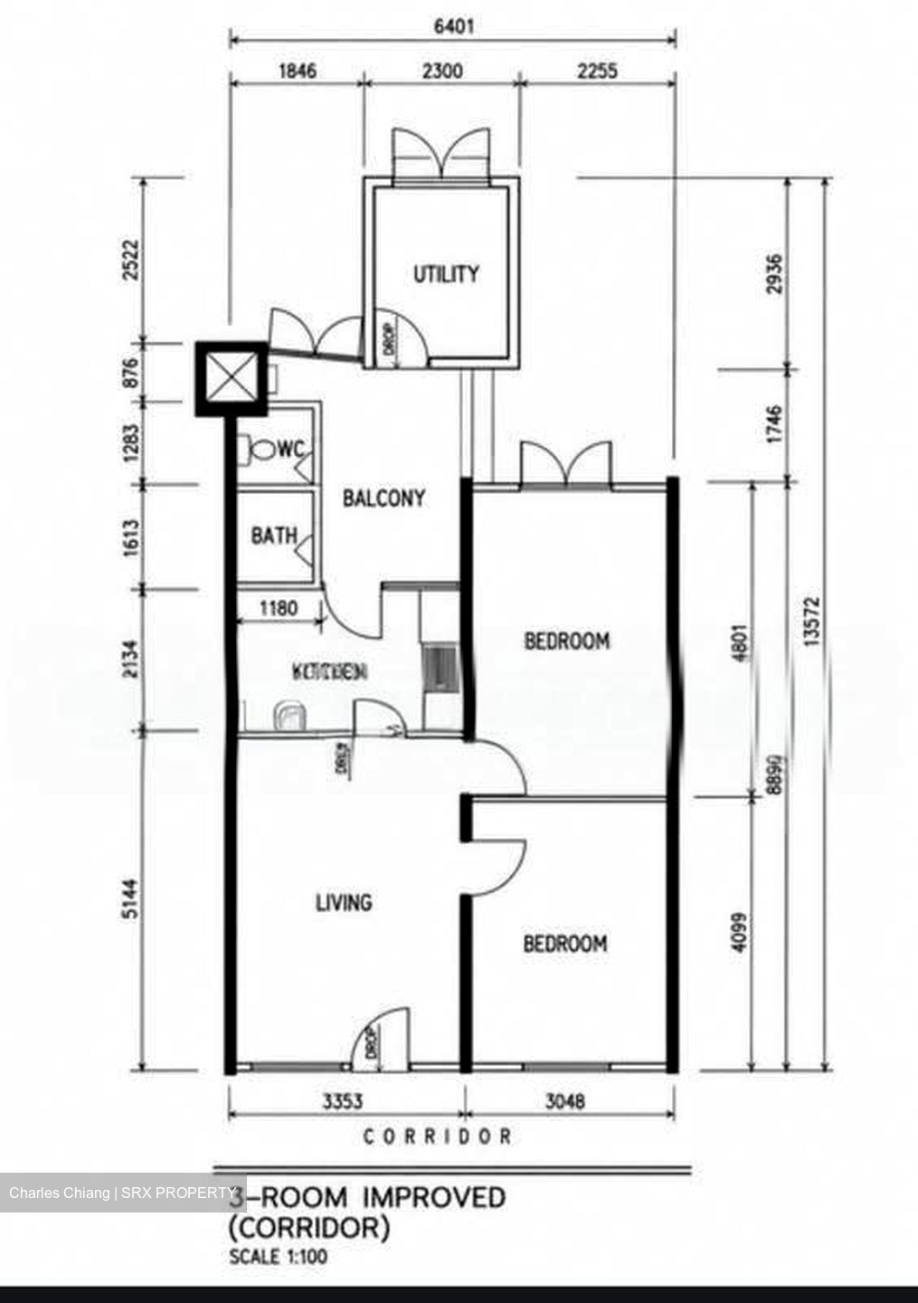 Blk 91 Toa Payoh Palm Spring (Toa Payoh), HDB 3 Rooms #614439431